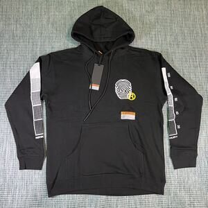 Individualist Black Pullover Hoodie Men’s Sz L New